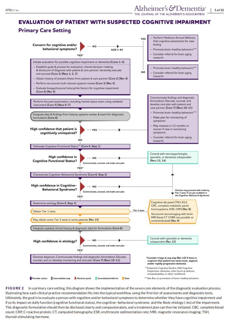 BOX 1: DETeCD‐ADRD Recommendations